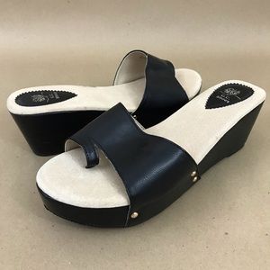 G.C. Shoes Senorita open toe thong platform sandal
